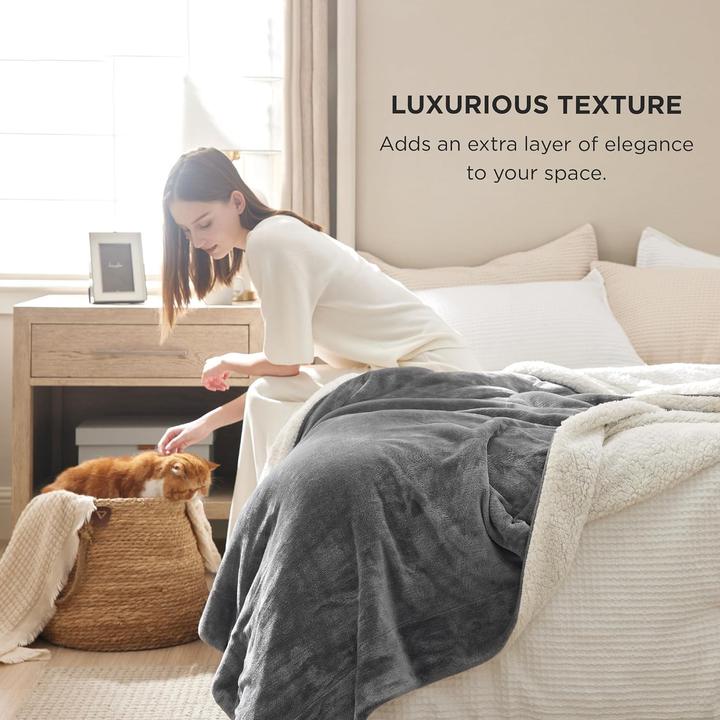 Actual product image Bedsure Blanket (230 x 270 cm)