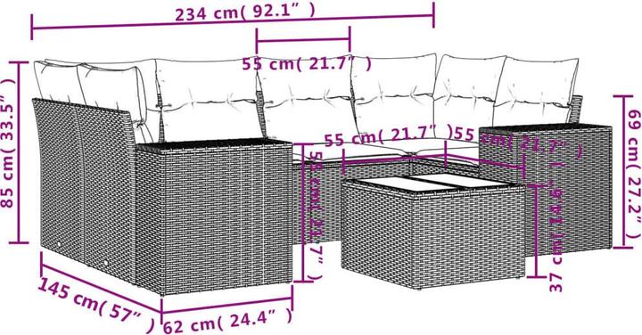 Actual product image VidaXL Serafina