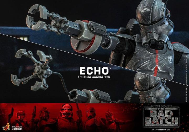 Actual product image Hot Toys Star Wars - The Bad Batch "Echo" 1/6 action figure
