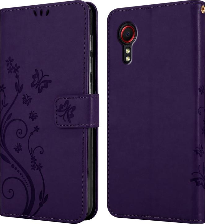 Image du produit Cadorabo Housse Flower Book (Samsung Galaxy Xcover 5)