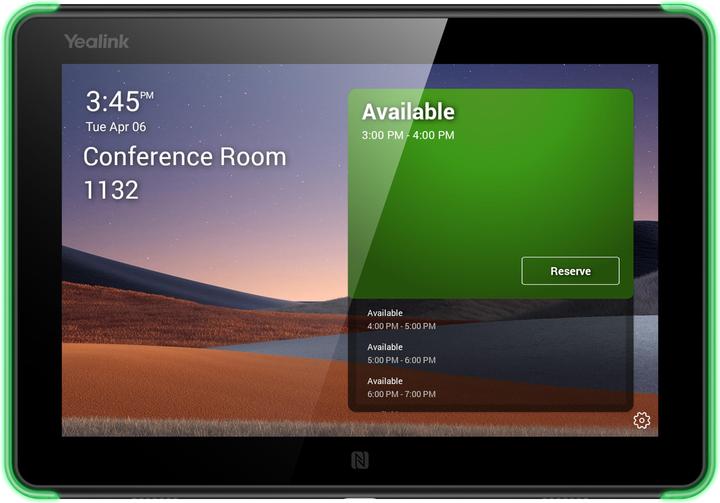 Yealink RoomPanel (1280 x 800 pixels, 8")