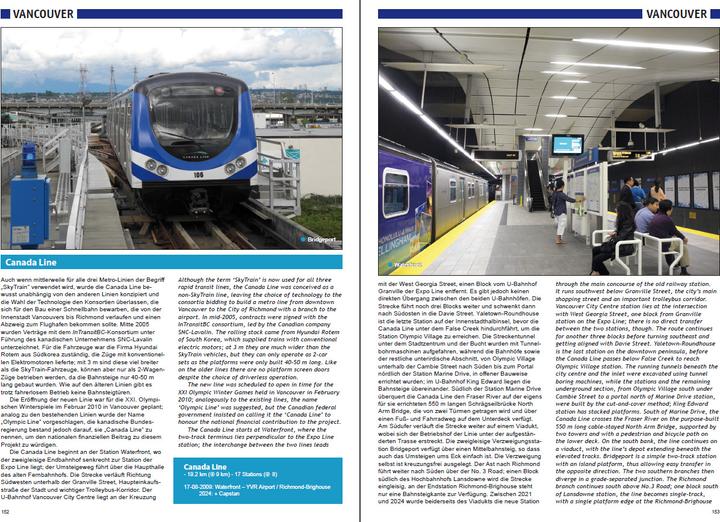 Actual product image Urban Rail in Canada (German, Robert Schwandl, 2024)