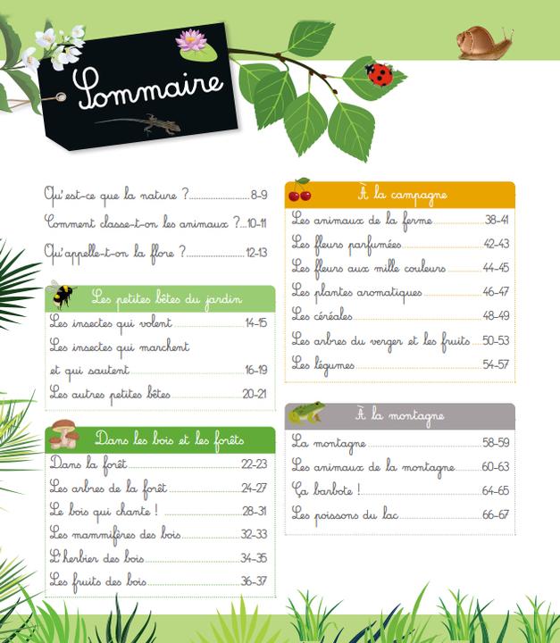 Image du produit Le grand imagier Montessori de la nature et des animaux (Français, Georges Laurence, 2023)