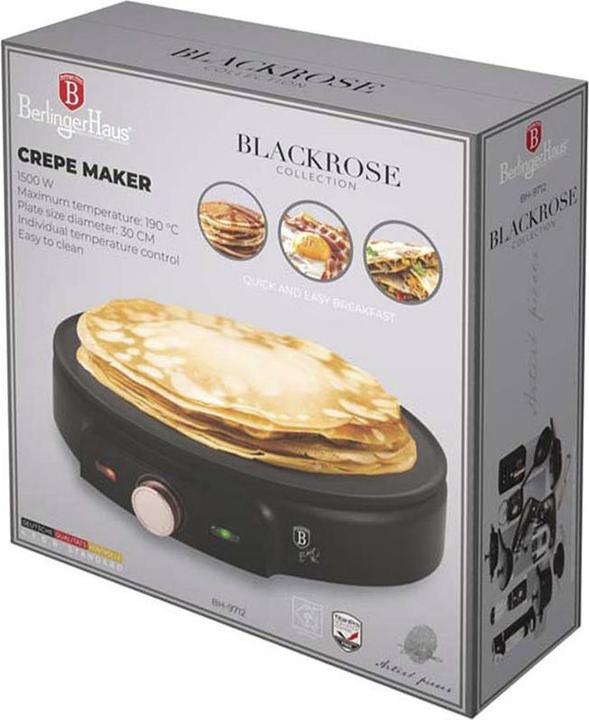 Actual product image BerlingerHaus Elektrischer Crêpes-Maker, Ø 30 cm