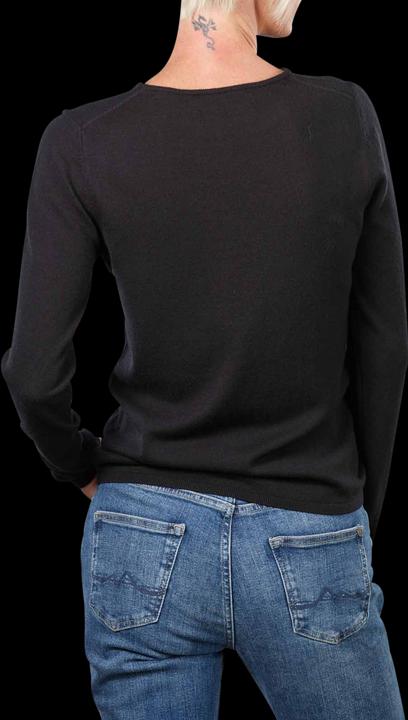 Image du produit Marc O'Polo Long Sleeve Pullover Round Neck Black (M)