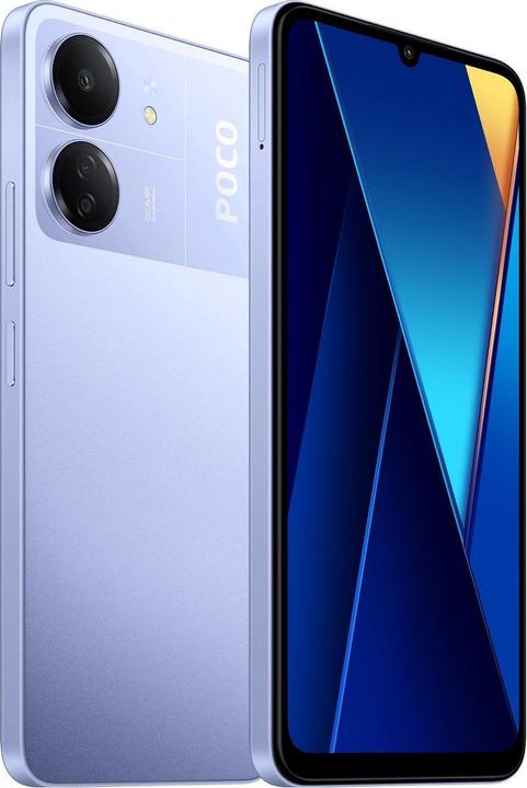 Actual product image Xiaomi Poco C65 (128 GB, Violet, 6.74", Dual SIM, 50 Mpx, 4G)