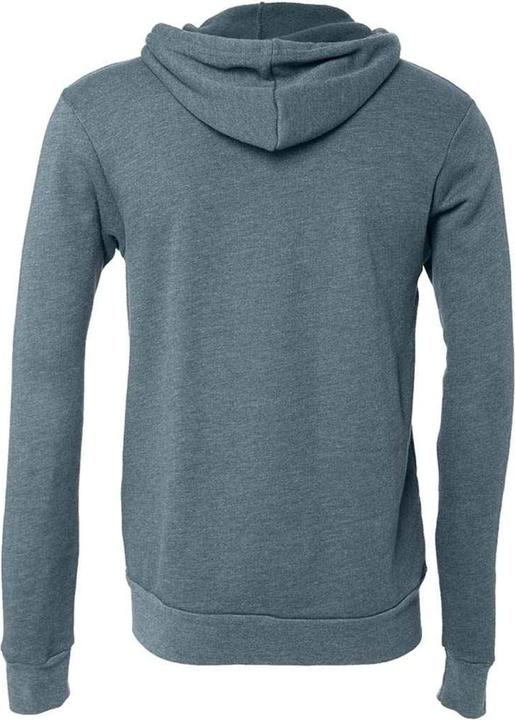 Bella Canvas Kapuzenpullover Durchgehender Reissverschluss