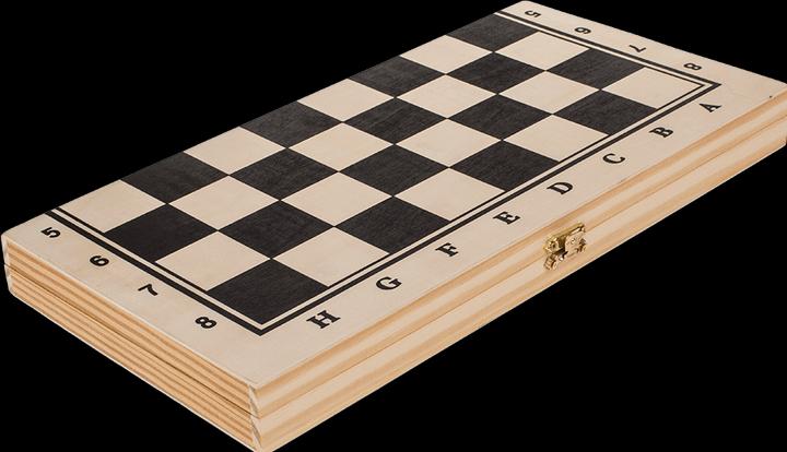 Produktbild Out of the blue ootb - Holz-Brettspiel, Schach, ca. 34 x 34 cm