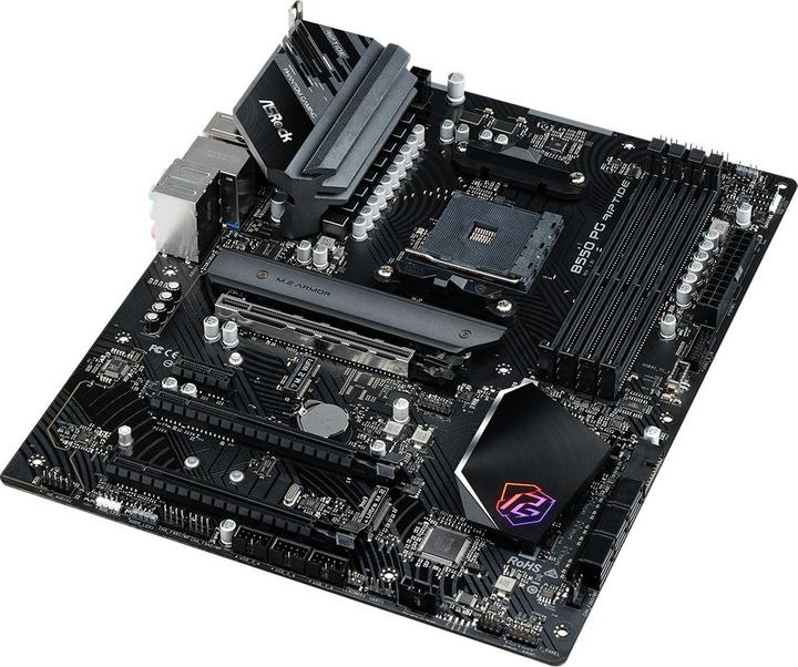 Actual product image AsRock B550 PG Riptide (AM4, AMD B550, ATX)