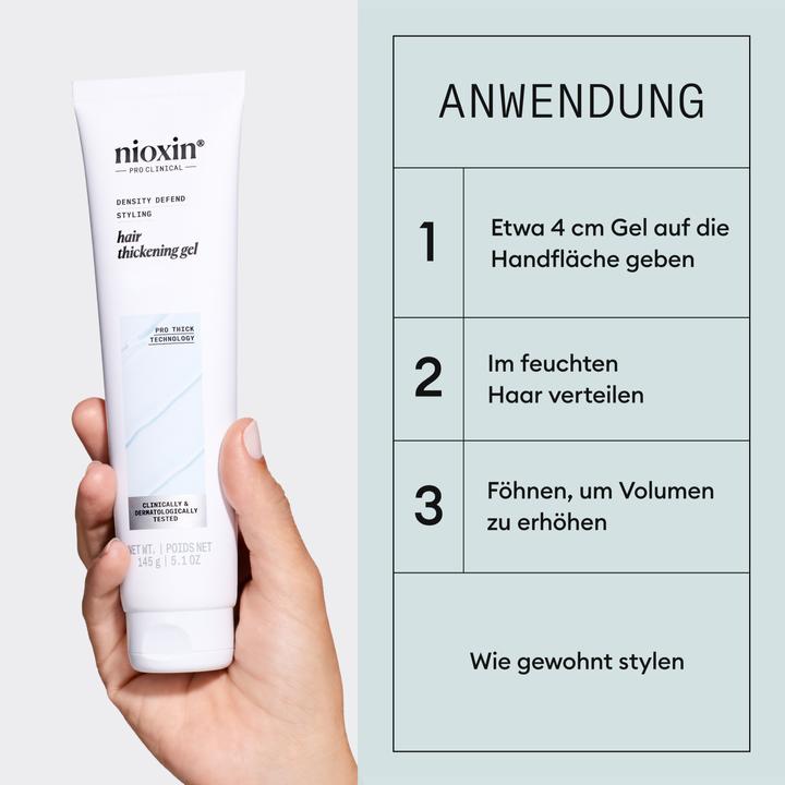Produktbild Nioxin Styling Hair Thickening Gel (Haargel, 140 ml)