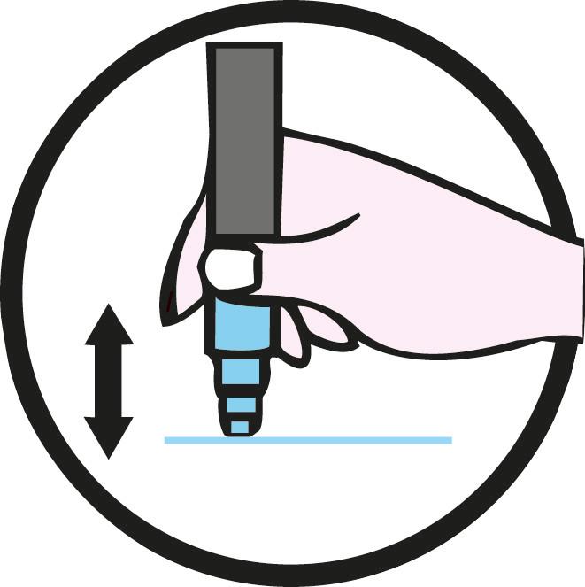 Actual product image Posca PC-1MR Fineliner brand (light pink, 0.70 mm, 1 x)