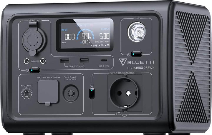 Produktbild Bluetti EB3A (268 Wh, 4.60 kg)
