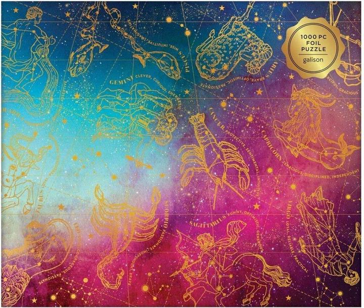 Produktbild Abrams & Chronicle Astrology 1000 Piece Foil Puzzle (1000 Teile)