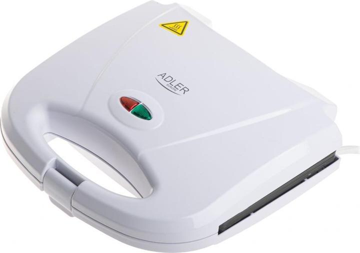Actual product image Adler Electric Grill | AD 3072 | Electric Grill | 1200 W | White