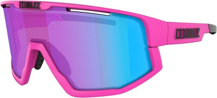 Actual product image Bliz Fusion Nano Optics Nordic Light (Matt Neon Pink, Pink, Black, Begonia, Violet w Blue Multi)