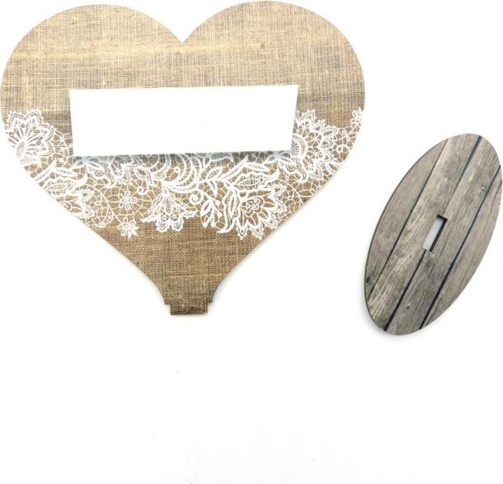 Image du produit familiawedding 10 cartes de table pour le mariage