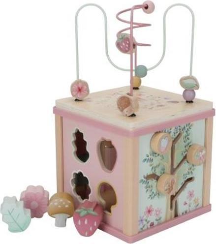 Produktbild Little Dutch Aktivitätenwürfel Fairy Garden mit Motorikschleife