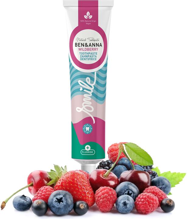 Image du produit Ben & Anna BEN&ANNA Natural Toothpaste naturalna pasta do zębów Wildberry 75ml (75 ml)