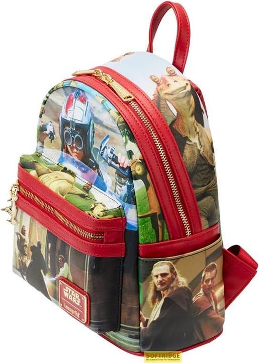 Image du produit Loungefly Star Wars by sac à dos Scenes Series Phantom Menace