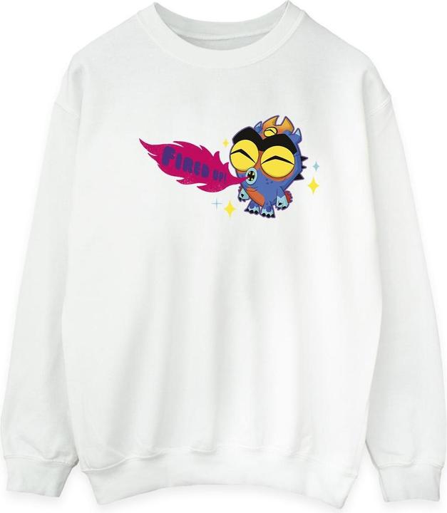 Actual product image Disney Mens Big Hero 6 Baymax Fred Fired Up Sweatshirt (XXL)