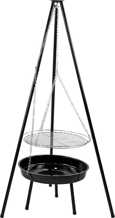 Image du produit Dema Dreibeingrill Dreibein Grill Schwenkgrill Holzkohlegrill Ø 49 cm Höhe 150 cm (84 cm)