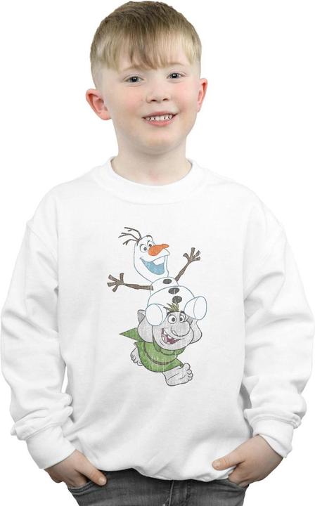 Image du produit Disney - Sweat FROZEN OLAF AND TROLL - Garçon (116)