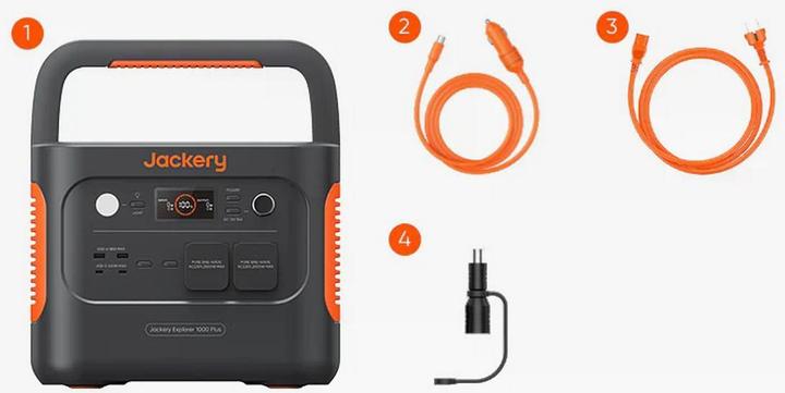 Actual product image Jackery Explorer 1000 Plus (1264 Wh, 14.50 kg)