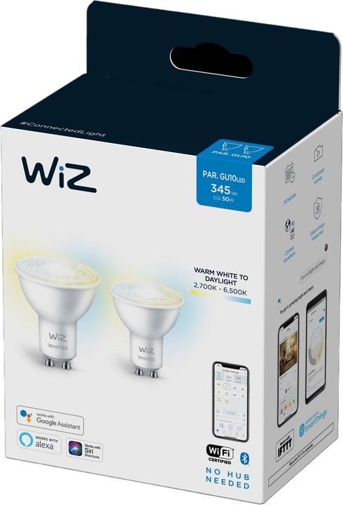 Produktbild WiZ Tunable (GU10, 4.70 W, 400 lm, 2 x, F)