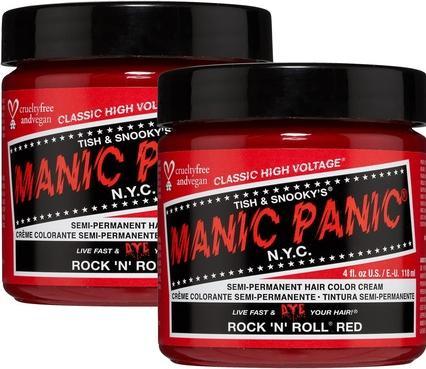 Skybound Rock N Roll Semi-Permanent Red Hair Colour Cream 113g 118ml (Rock 'N' Roll Red)