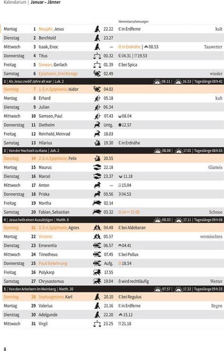 Produktbild Kalender Der Hinkende Bot (17.5 x 27.5 cm, Deutsch)