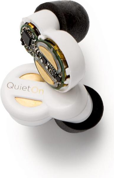 QuietOn Bouchons d'oreilles Active Noise (ANC, 50 h, Sans fil)