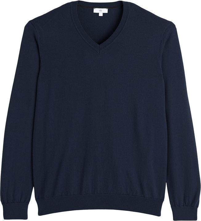 La Redoute Collections Pullover mit V-Ausschnitt