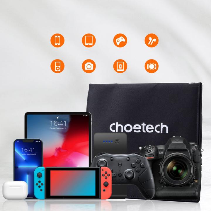Produktbild Choetech Solarpanel (22 W, 0.87 kg)
