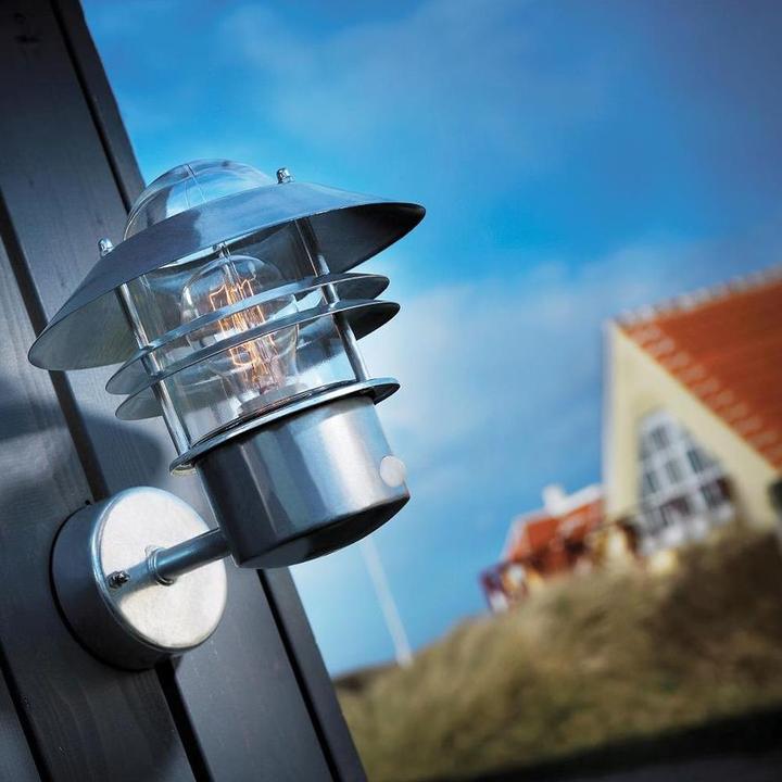 Produktbild Nordlux Blokhus, Wandleuchte m Sensor, Verzinkt (E27, IP54)