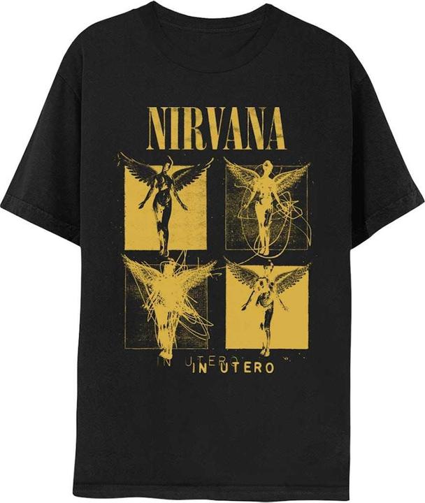 Nirvana Erwachsene In Utero Grid TShirt (XL)