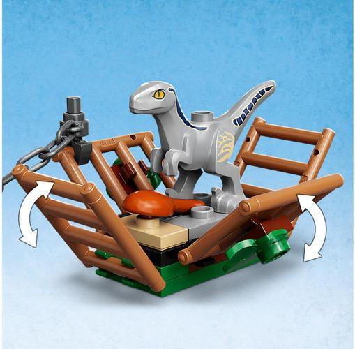 Actual product image LEGO Blue & Beta in the Velociraptor Trap (76946, LEGO Jurassic World)