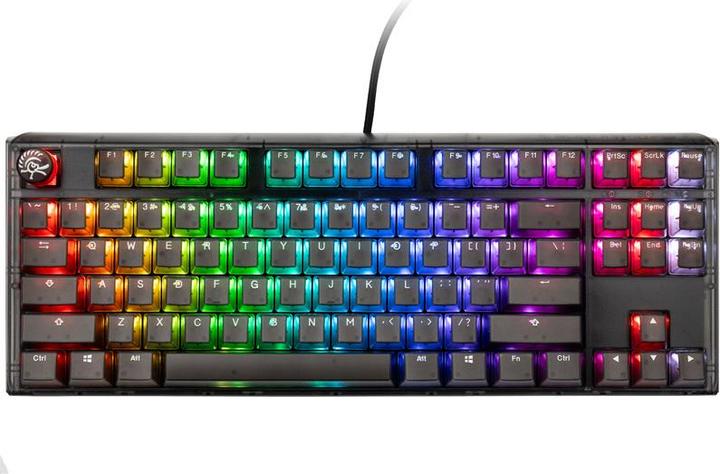 Immagine prodotto Ducky Tastiera da gioco One 3 Aura Black TKL, LED RGB - Gateron Baby Kangaroo (USA) (Ing. Int., Cablato)