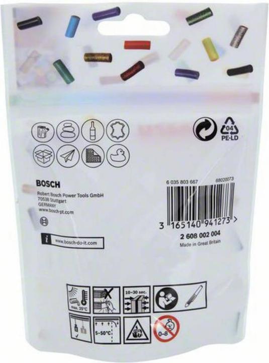 Actual product image Bosch Professional Zubehör Gluey Sticks Transparent