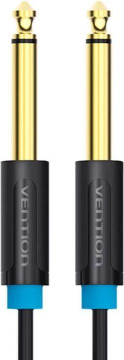 Actual product image Vention 6.35mm TS Male to Male Audio Cable 2m BAABH (black) (2 m)