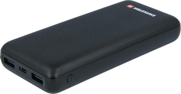 Image du produit Swissten 22013928 Banque de puissance au lithium polymère (LiPo) (20000 mAh, 74 Wh)