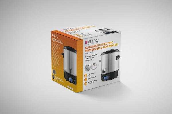 Image du produit ECG Conservateur et cuiseur à confiture électrique MHZ 270 SD (27 l)