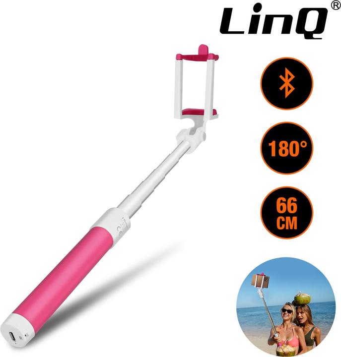 Produktbild LinQ Bluetooth Selfie Stick + Auslöser