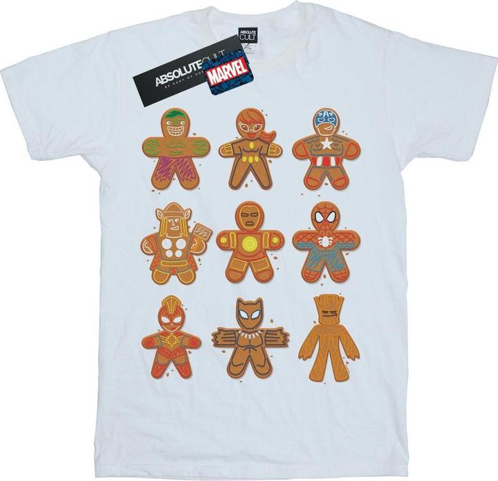 Produktbild Avengers Christmas Gingerbread TShirt (XXL)