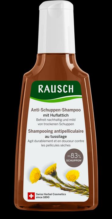 Rausch Anti-Schuppen-Shampoo mit Huflattich (200 ml, Flüssiges Shampoo)
