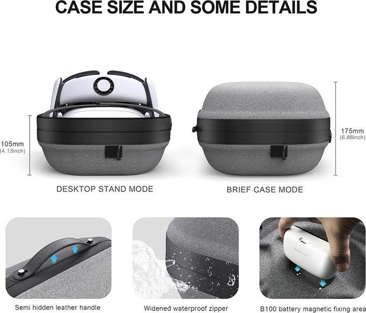 Actual product image Bobovr C3 Carrying Case