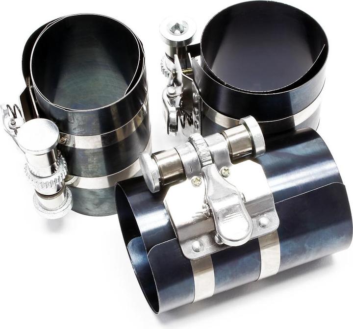 Immagine prodotto Wiltec Pinze per fasce elastiche Set di valigette per il montaggio e la pulizia delle fasce elastiche (470 mm)