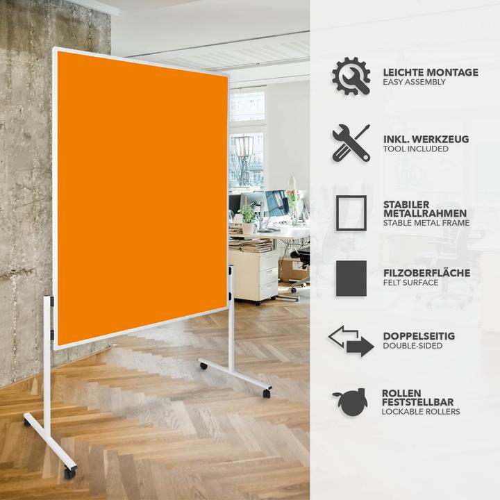 Image du produit Office Marshal Filz-Moderationstafeln (120 x 150 cm)