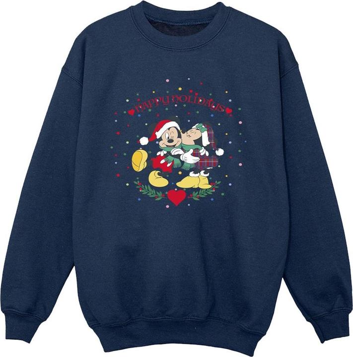 Disney Mickey Mouse Mickey Minnie Christmas Sweatshirt Mädchen