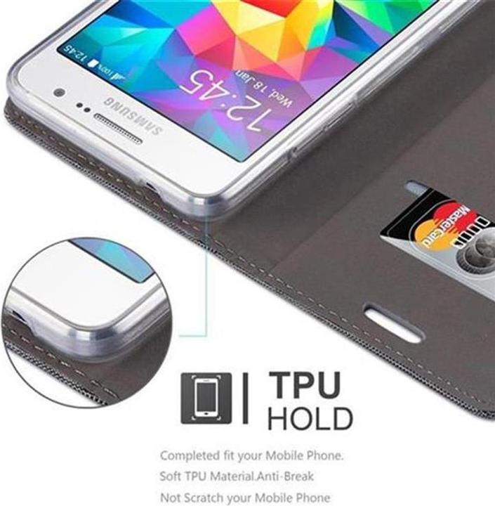 Image du produit Cadorabo Couverture look jeans Book (Samsung Galaxy Grand Prime)