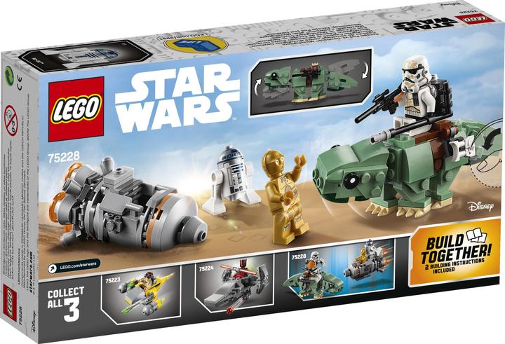 Produktbild LEGO Microfighters Escape Pod vs. Dewback (75228, LEGO Star Wars)